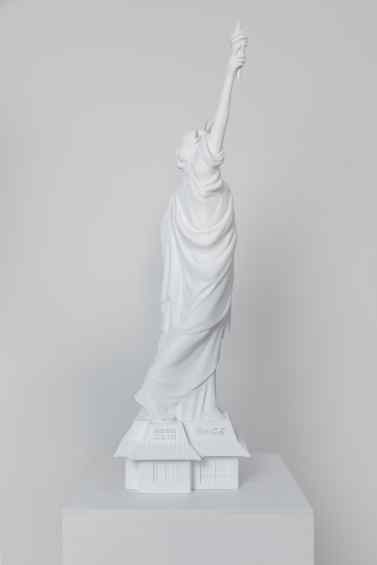 Velvet Revolution (stereolithography, white), 2016 by Joseph Klibansky