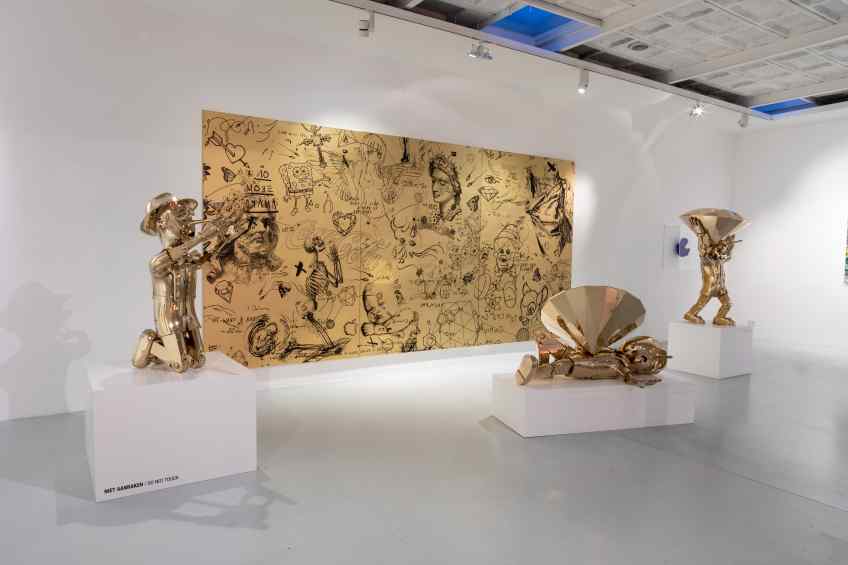 Reflections of Truth II (polished bronze), 2016 by Joseph Klibansky