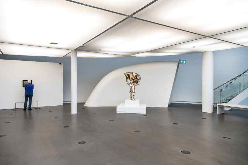 Reflections of Truth II (polished bronze), 2016 by Joseph Klibansky