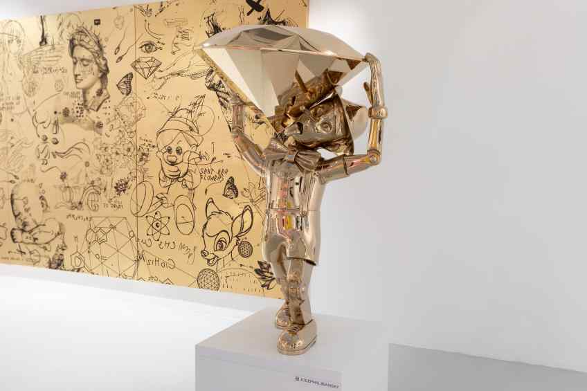 Reflections of Truth II (polished bronze), 2016 by Joseph Klibansky