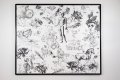 Love You Back (white/black, diamond dust), 2017 by Joseph Klibansky