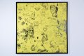 On The Edge Of Something Beautiful (yellow/black), 2016 by Joseph Klibansky