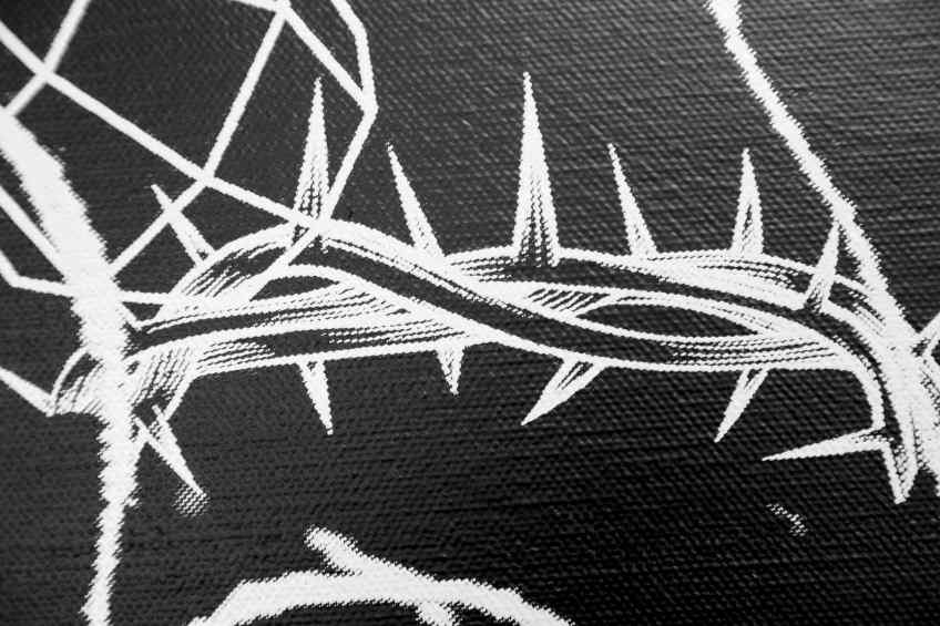 Love Me Harder (black/white), 2017 by Joseph Klibansky