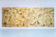Guided by Angels (gold/black), 2017 by Joseph Klibansky