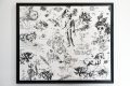 Love You Back (edition, white/black, diamond dust), 2017 by Joseph Klibansky