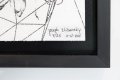 Love You Back (edition, white/black, diamond dust), 2017 by Joseph Klibansky