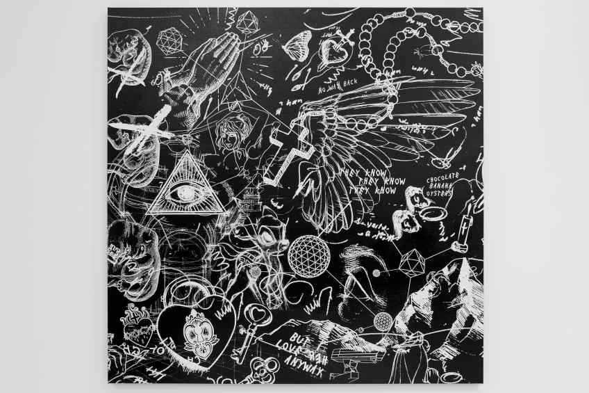 I Love Her Anyway (black/white), 2017 by Joseph Klibansky