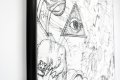 I Love Her Anyway (white/black, diamond dust), 2017 by Joseph Klibansky