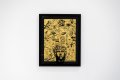 At Least We Will Both Be Beautiful (edition, gold/black), 2017 by Joseph Klibansky