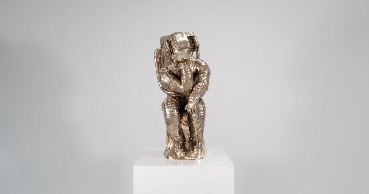 The Thinker (bronze), 2018 | Artworks | Joseph Klibansky