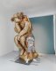 Museum size Thinker in the artist's studio. - The Thinker (bronze), 2018 by Joseph Klibansky