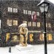 Museum size Thinker the center of Gstaad, Switserland. - The Thinker (bronze), 2018 by Joseph Klibansky