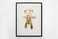 Bare Hug (edition, gold leaf), 2018 by Joseph Klibansky