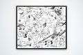 Butterflies Live Forever (edition, white/black, diamond dust), 2018 by Joseph Klibansky