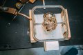 Working on Elements of Immortality in the studio - Element of Immortality (polished bronze), 2018 by Joseph Klibansky