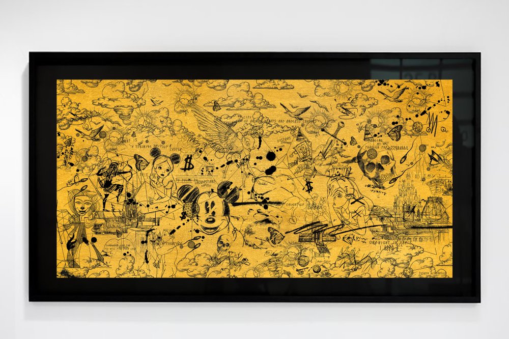 Over the Rainbow (edition, gold/black), 2018 | Artworks | Joseph