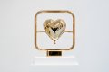 Elements of Love (polished bronze), 2018 by Joseph Klibansky