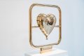 Elements of Love (polished bronze), 2018 by Joseph Klibansky