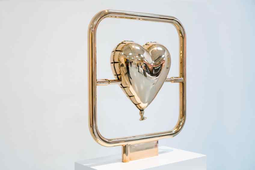 Elements of Love (polished bronze), 2018 by Joseph Klibansky