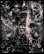 I Sent Her Flowers (black/white, pastel pink splash), 2019 by Joseph Klibansky