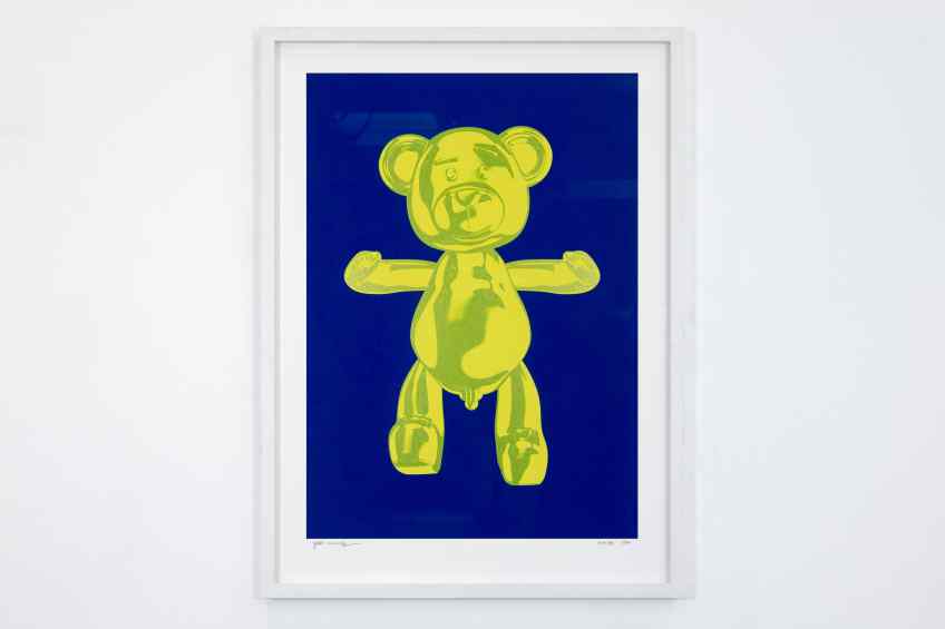 Cobalt Lemon - Bare Hug, 2019 by Joseph Klibansky