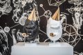 Big Bang (painted bronze, white), 2019 by Joseph Klibansky
