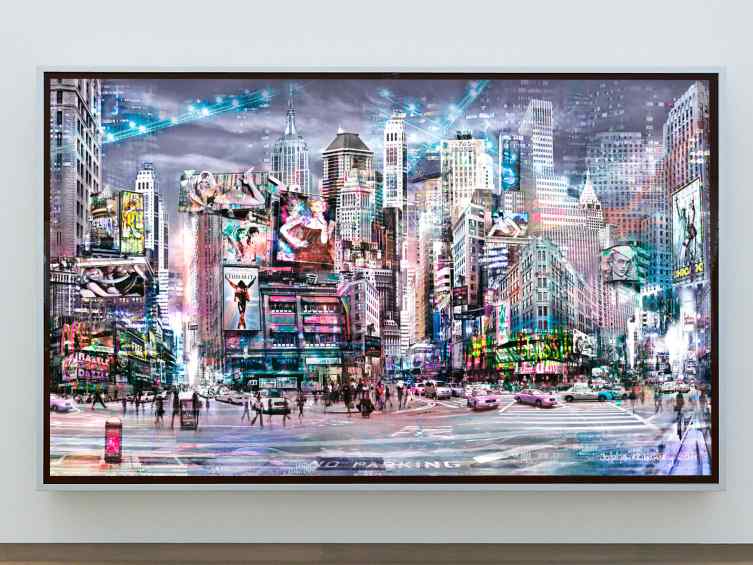 Zoom view - Beautiful Connections, 2011 by Joseph Klibansky