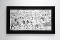 Over the Rainbow (edition, white/black, diamond dust), 2019 by Joseph Klibansky