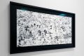 Over the Rainbow (edition, white/black, diamond dust), 2019 by Joseph Klibansky