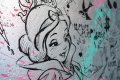My Heart Is Yours (silver/black, pink and turquoise splash), 2019 by Joseph Klibansky