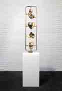 Elements of Life (polished bronze), 2013 by Joseph Klibansky