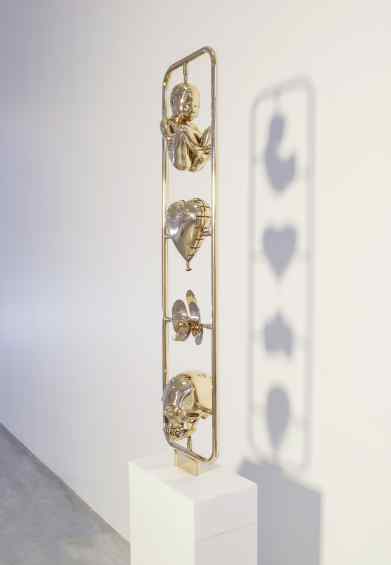 Elements of Life (polished bronze), 2013 by Joseph Klibansky
