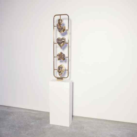 Elements of Life (polished bronze), 2013 by Joseph Klibansky