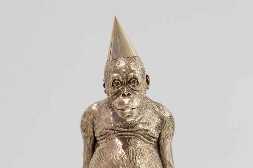 Birthday Suit (bronze), 2019 by Joseph Klibansky