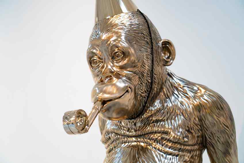 Birthday Suit (bronze), 2019 by Joseph Klibansky