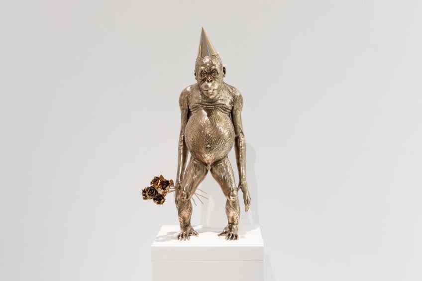 Birthday Suit (bronze), 2019 by Joseph Klibansky