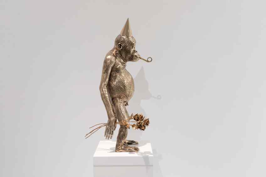 Birthday Suit (bronze), 2019 by Joseph Klibansky
