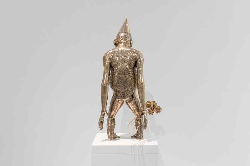 Birthday Suit (bronze), 2019 by Joseph Klibansky