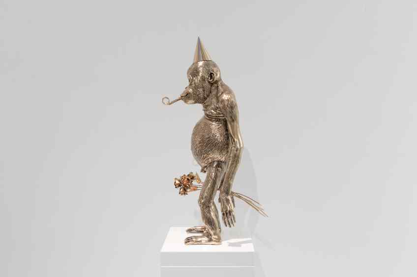 Birthday Suit (bronze), 2019 by Joseph Klibansky