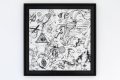 I Love Her Anyway (edition, white/black, diamond dust), 2019 by Joseph Klibansky