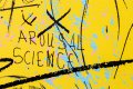 Love Potions Won’t Save This One (yellow/black, pastel pink and turquoise splash), 2019 by Joseph Klibansky