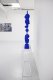 Elements of Desire (stereolithography, pigment paint, blue), 2013 by Joseph Klibansky