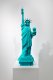 Velvet Revolution (stereolithography, pigment paint, turquoise), 2015 by Joseph Klibansky