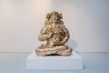 Large version - White Universe (bronze), 2019 by Joseph Klibansky