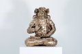 Small - White Universe (bronze), 2019 by Joseph Klibansky