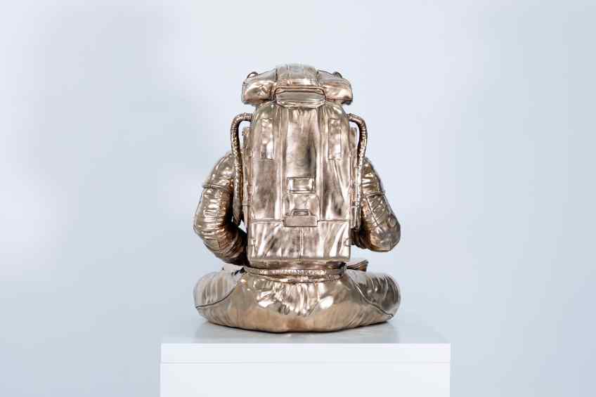 Small - White Universe (bronze), 2019 by Joseph Klibansky
