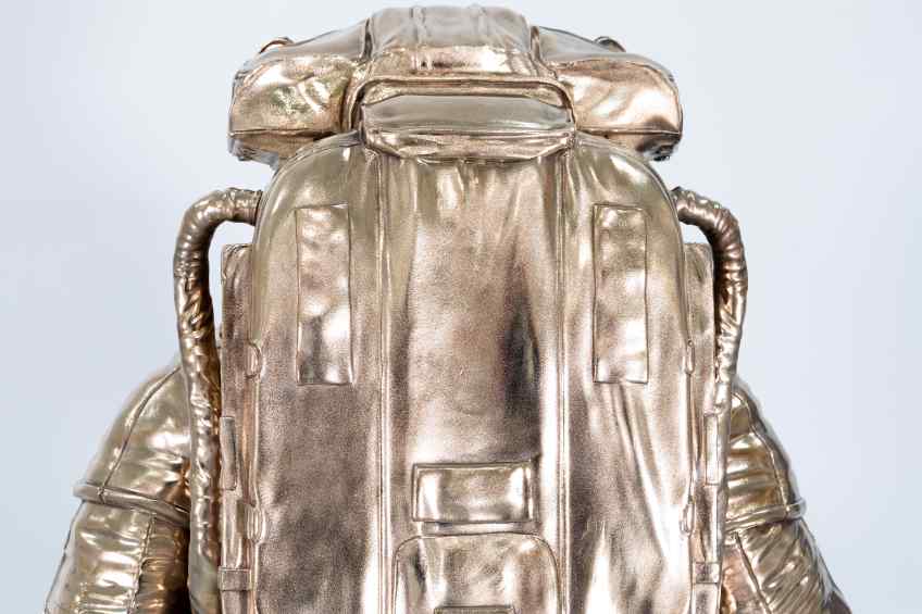 Small - White Universe (bronze), 2019 by Joseph Klibansky