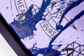My Heart Is Yours (lilac/black, ultramarine blue splash), 2020 by Joseph Klibansky
