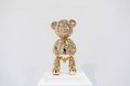 Pipi Bear (polished solid bronze), 2020 by Joseph Klibansky