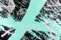 My Heart Is Yours (black/white, pastel green splash), 2020 by Joseph Klibansky